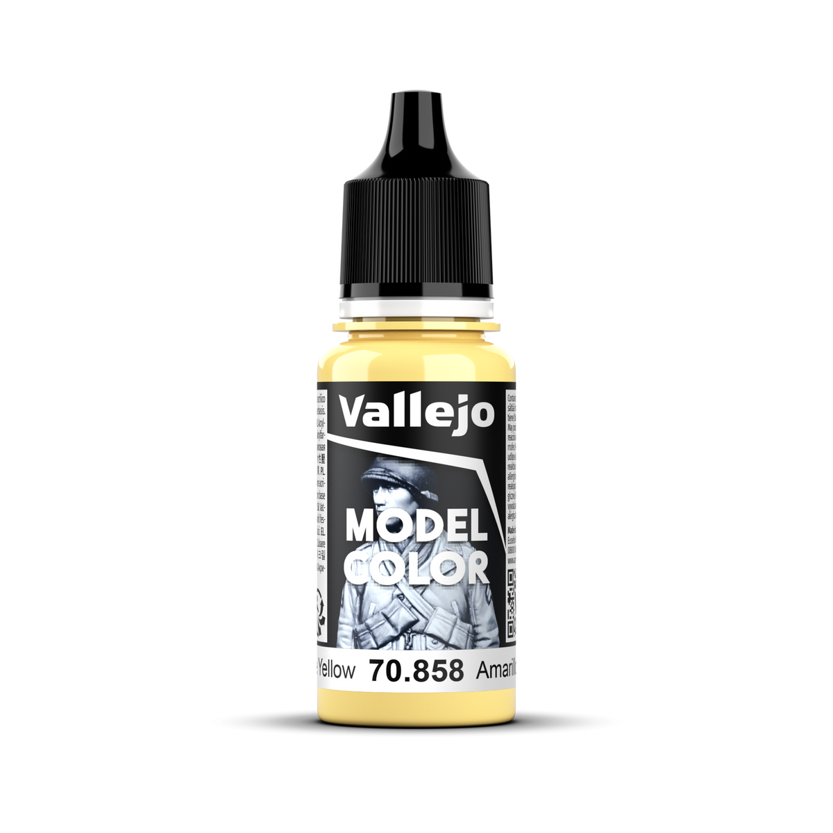 Vallejo Model Colour #023 - Ice Yellow - 18 ml Matt Acrylic Paint