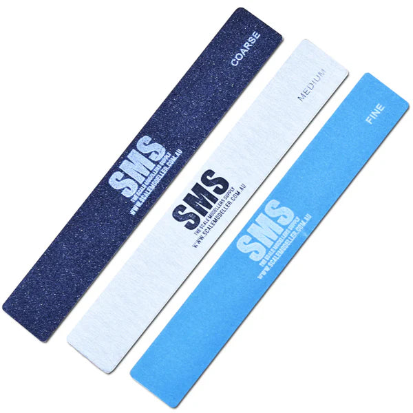 SANDING STICKS 3pc (MIXED GRITS)